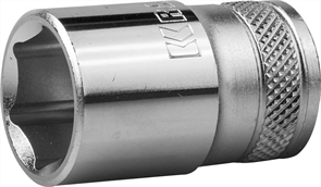 KRAFTOOL 1/2", 17 мм, Cr-V сталь, хромированная, торцовая головка 27805-17_z01