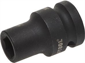 KRAFTOOL 1/2", 10 мм, CrMo сталь, фосфатированная, торцовая головка INDUSTRIE QUALITAT 27940-10_z01
