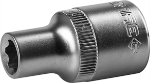 ЗУБР 1/2", 8 мм, Cr-V сталь, хромированная, торцовая головка 27725-08_z02