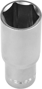 ЗУБР 1/2", 22 мм, Cr-V сталь, хромированная, торцовая головка 27726-22