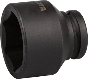 KRAFTOOL 3/4", 46 мм, Cr-Mo сталь, фосфатированная, торцовая головка ударная 27945-46_z01