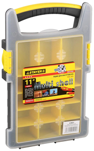 STAYER 280 x 325 x 50 мм (11"), пластиковый, органайзер со съемными лотками MULTIMAX 2-38031
