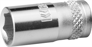 KRAFTOOL 1/4", 8 мм, Cr-V сталь, хромированная, торцовая головка 27815-08_z01
