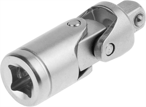 ЗУБР 1/4", Cr-V сталь, карданный шарнир МАСТЕР 27723-1/4
