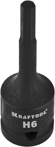 KRAFTOOL 1/2", 6 мм, CrMo сталь, фосфатированная, торцовая головка INDUSTRIE QUALITAT 27950-06_z01