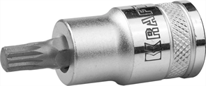 KRAFTOOL 1/2", 100 мм, S2 сталь, M6, фосфатированная, торцовая бита-головка INDUSTRIE QUALITAT 27911-06_z01