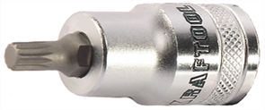 KRAFTOOL 1/2", S2 сталь, M5, сатинированная, торцовая бита-головка "INDUSTRIE QUALITAT" 27911-05