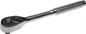 ЗУБР 3/8", 72 зубца, Сr-V сталь, трещотка для торцовых головок 27739-3/8
