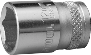 KRAFTOOL 1/4", 12 мм, Cr-V сталь, хромированная, торцовая головка 27815-12_z01