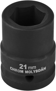 KRAFTOOL 1/2", 21 мм, CrMo сталь, фосфатированная, торцовая головка INDUSTRIE QUALITAT 27945-21_z01