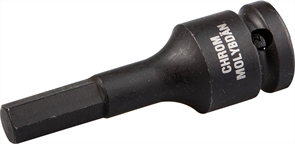 KRAFTOOL 1/2", 9 мм, CrMo сталь, фосфатированная, торцовая головка INDUSTRIE QUALITAT 27950-09