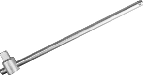 НИЗ 1/2", 300 мм, 40Х сталь, оцинкованный, вороток Т-образный 2773