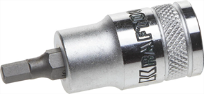 KRAFTOOL 1/2", S2 сталь, H5, сатинированная, торцовая бита-головка "INDUSTRIE QUALITAT" 27908-05_z01