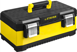 {{photo.Alt || photo.Description || 'STAYER 498 х 289 х 222 мм (19.5&quot;), металлический, ящик для инструментов METALPro 2-38011-18_z01'}}