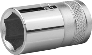 KRAFTOOL 1/2", 15 мм, Cr-V сталь, хромированная, торцовая головка 27805-15_z01