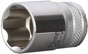KRAFTOOL 1/2", 26 мм, Cr-V сталь, хромированная, торцовая головка 27805-26