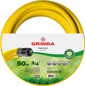 {{photo.Alt || photo.Description || 'GRINDA d 3/4&quot; х 50 м, 25 атм., 3-х слойный, армированный, шланг садовый COMFORT 8-429003-3/4-50_z02'}}