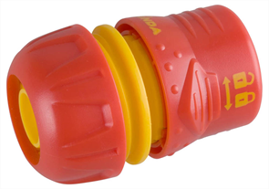 GRINDA d 3/4", пластмассовый с TPR, соединитель c запирающим механизмом 8-426428