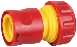 GRINDA d 3/4", пластмассовый, соединитель с автостопом 8-426330_z01