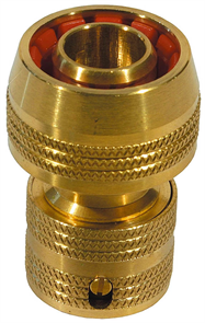 RACO d 3/4", латунный, автостоп, соединитель (шланг-насадка) Profi 4246-55006B
