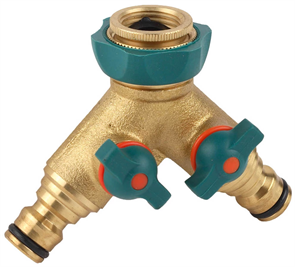 RACO 1/2" х 3/4", распределитель двухканальный (резьба внешняя-соединитель) 4244-55132B