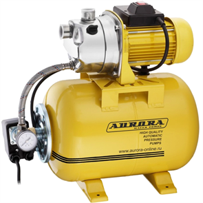 AURORA 1200 Вт, 62 л/мин, станция насосная AGP 1200-25 INOX