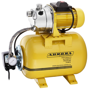 AURORA 800 Вт, 53 л/мин, станция насосная AGP 800-25 INOX