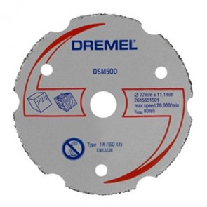 Карбидный отрезной диск DSM500, 1шт. Dremel, 2.615.S50.0JB
