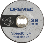 Шлифовальный круг DREMEL EZ SPEEDCLIC SC541 (38 ММ), 2 шт, 2.615.S54.1JA