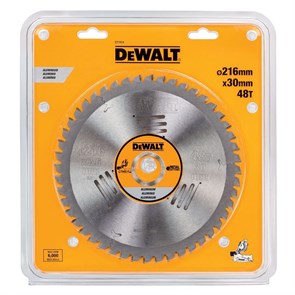 Пильный диск DEWALT EXTREME DT1914, по алюминию 216/30 48 TCG -5°