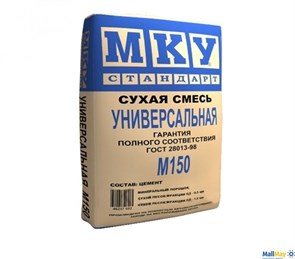 Сухая смесь пескобетон МКУ М150