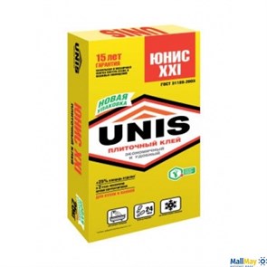 Плиточный клей Юнис XXI