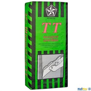 Шпатлевка фасадная Русеан ТТ, 20 кг