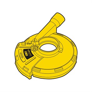 Кожух защитный с пылеотводом для УШМ STABILMATIC GDE-125