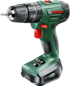 BOSCH PSB 1440 LI-2, аккумуляторная ударная дрель-шуруповерт 0.603.9A3.220