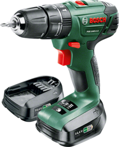 BOSCH PSB 1440 LI-2, аккумуляторная ударная дрель-шуруповерт 0.603.9A3.221