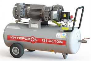Интерскол КВБ-660/100М компрессор воздушный безмасляный 297.1.0.00