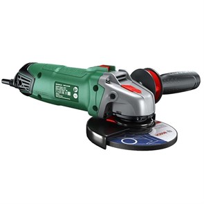 BOSCH PWS 850-125 CE, угловая шлифовальная машина, +алмазный диск +3 обдирочных диска, 06033A2708