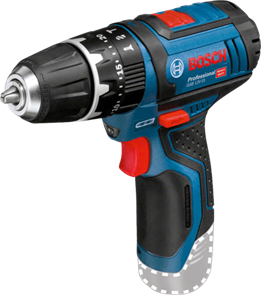 BOSCH GSB 12V-15, дрель-шуруповерт ударная аккумуляторная, 0.601.9B6.901