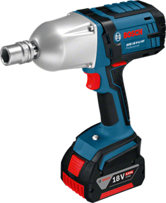 BOSCH GDS 18 V-LI HT, гайковерт ударный аккумуляторный, 0.601.9B1.30A