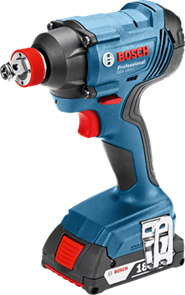 BOSCH гайковерт GDX 180-LI + GSR 180-LI, набор аккумуляторный, 0.601.9G5.222