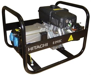HITACHI E24SC, генератор (181см3, 220В, 2.4кВт, 3,8л;