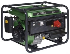 HITACHI E57, генератор бензиновый