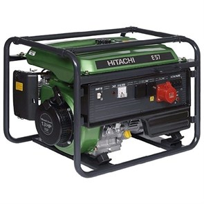 HITACHI E57S, генератор бензиновый с электростартером