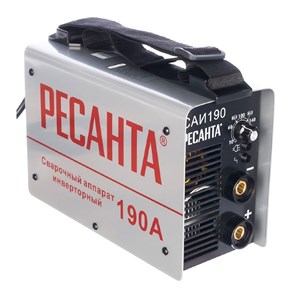 {{photo.Alt || photo.Description || 'Сварочный аппарат инверторный САИ 190 Ресанта'}}