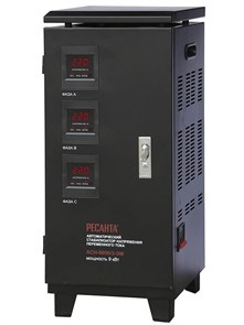 Стабилизатор  трехфазный АСН-  9 000/3 Ресанта
