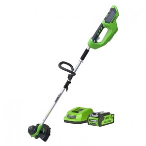 Greenworks G40LTK3, триммер аккумуляторный