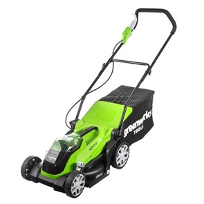 Greenworks G40LM35K3, газонокосилка аккумуляторная