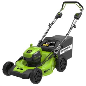 Газонокосилка самоходная, аккумуляторная Greenworks GD60LM51SP