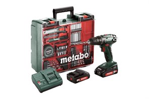 Metabo BS 18 Set Аккумуляторная дрель-шуруповерт, 602207880